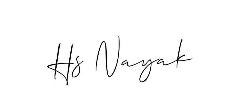 You can use this online signature creator to create a handwritten signature for the name Hs Nayak. This is the best online autograph maker. Hs Nayak signature style 2 images and pictures png