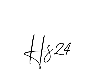 Hs24 stylish signature style. Best Handwritten Sign (Allison_Script) for my name. Handwritten Signature Collection Ideas for my name Hs24. Hs24 signature style 2 images and pictures png