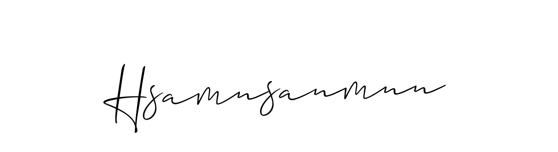 You can use this online signature creator to create a handwritten signature for the name Hsamnsanmnn. This is the best online autograph maker. Hsamnsanmnn signature style 2 images and pictures png