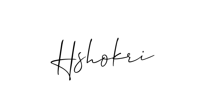 How to Draw Hshokri signature style? Allison_Script is a latest design signature styles for name Hshokri. Hshokri signature style 2 images and pictures png