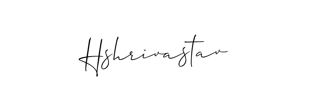 Similarly Allison_Script is the best handwritten signature design. Signature creator online .You can use it as an online autograph creator for name Hshrivastav. Hshrivastav signature style 2 images and pictures png