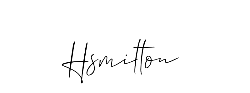 Hsmilton stylish signature style. Best Handwritten Sign (Allison_Script) for my name. Handwritten Signature Collection Ideas for my name Hsmilton. Hsmilton signature style 2 images and pictures png