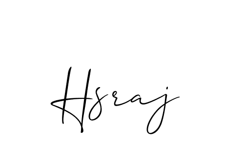 Hsraj stylish signature style. Best Handwritten Sign (Allison_Script) for my name. Handwritten Signature Collection Ideas for my name Hsraj. Hsraj signature style 2 images and pictures png