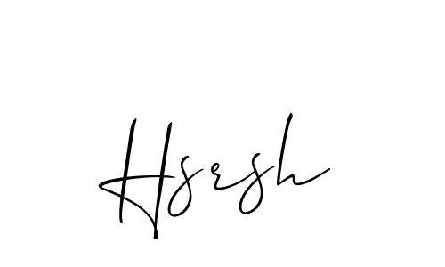 How to Draw Hsrsh signature style? Allison_Script is a latest design signature styles for name Hsrsh. Hsrsh signature style 2 images and pictures png