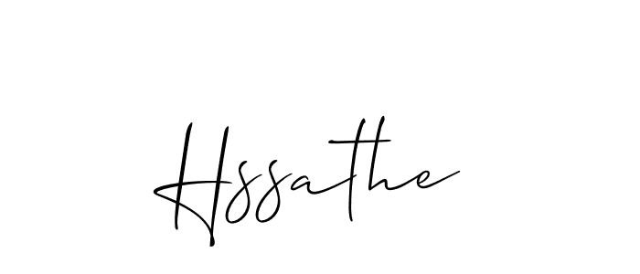 if you are searching for the best signature style for your name Hssathe. so please give up your signature search. here we have designed multiple signature styles  using Allison_Script. Hssathe signature style 2 images and pictures png