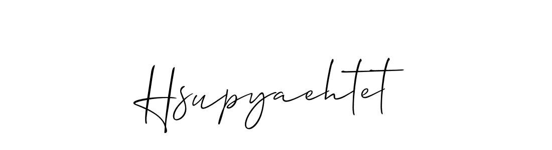 Hsupyaehtet stylish signature style. Best Handwritten Sign (Allison_Script) for my name. Handwritten Signature Collection Ideas for my name Hsupyaehtet. Hsupyaehtet signature style 2 images and pictures png