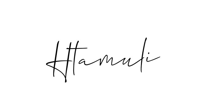 Similarly Allison_Script is the best handwritten signature design. Signature creator online .You can use it as an online autograph creator for name Htamuli. Htamuli signature style 2 images and pictures png