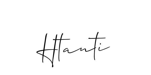 Htanti stylish signature style. Best Handwritten Sign (Allison_Script) for my name. Handwritten Signature Collection Ideas for my name Htanti. Htanti signature style 2 images and pictures png