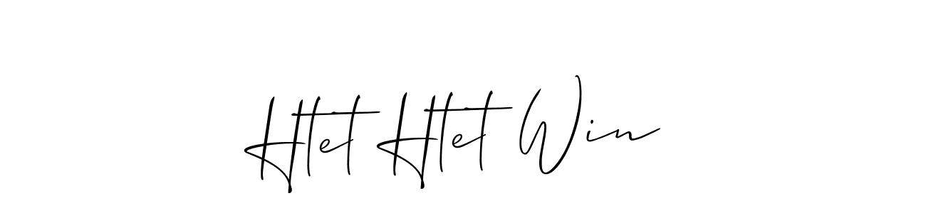 Best and Professional Signature Style for Htet Htet Win. Allison_Script Best Signature Style Collection. Htet Htet Win signature style 2 images and pictures png