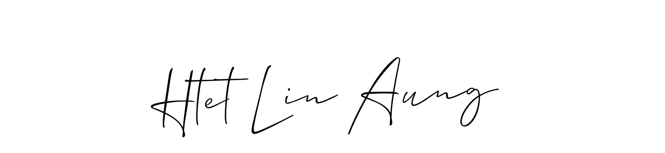 Best and Professional Signature Style for Htet Lin Aung. Allison_Script Best Signature Style Collection. Htet Lin Aung signature style 2 images and pictures png