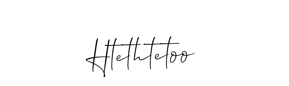 Also You can easily find your signature by using the search form. We will create Htethtetoo name handwritten signature images for you free of cost using Allison_Script sign style. Htethtetoo signature style 2 images and pictures png