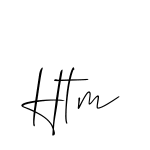 Make a beautiful signature design for name Htm. Use this online signature maker to create a handwritten signature for free. Htm signature style 2 images and pictures png