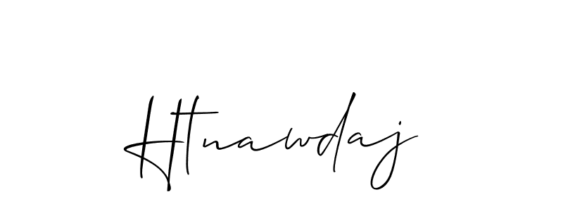 Htnawdaj stylish signature style. Best Handwritten Sign (Allison_Script) for my name. Handwritten Signature Collection Ideas for my name Htnawdaj. Htnawdaj signature style 2 images and pictures png