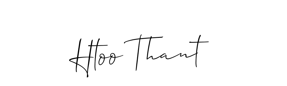 Also we have Htoo Thant name is the best signature style. Create professional handwritten signature collection using Allison_Script autograph style. Htoo Thant signature style 2 images and pictures png