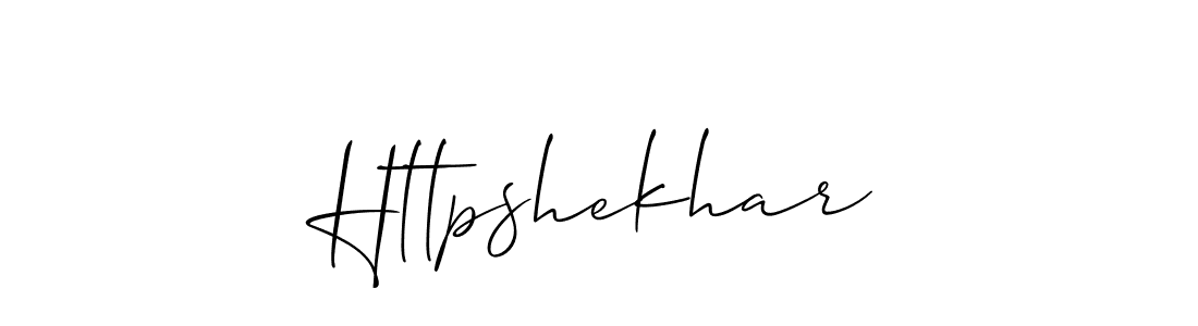 You should practise on your own different ways (Allison_Script) to write your name (Httpshekhar) in signature. don't let someone else do it for you. Httpshekhar signature style 2 images and pictures png
