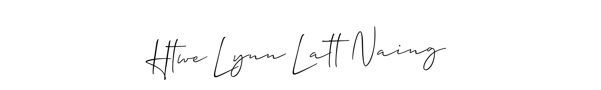 This is the best signature style for the Htwe Lynn Latt Naing name. Also you like these signature font (Allison_Script). Mix name signature. Htwe Lynn Latt Naing signature style 2 images and pictures png