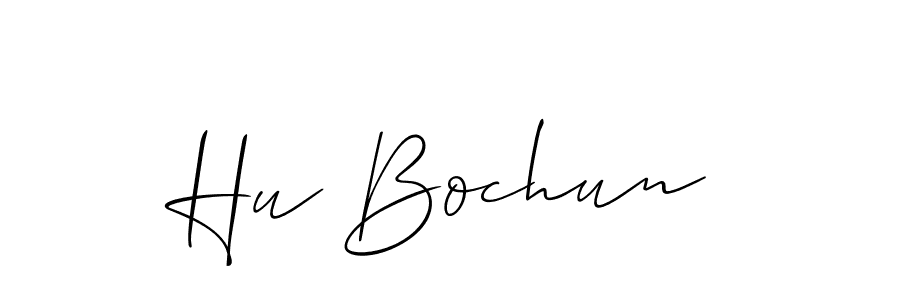 You can use this online signature creator to create a handwritten signature for the name Hu Bochun. This is the best online autograph maker. Hu Bochun signature style 2 images and pictures png