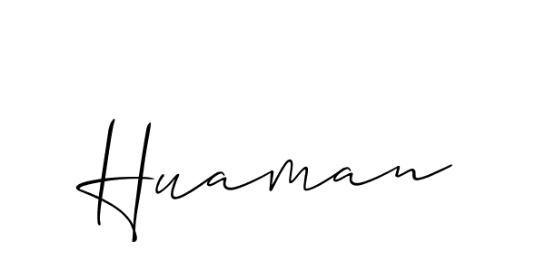 Once you've used our free online signature maker to create your best signature Allison_Script style, it's time to enjoy all of the benefits that Huaman name signing documents. Huaman signature style 2 images and pictures png