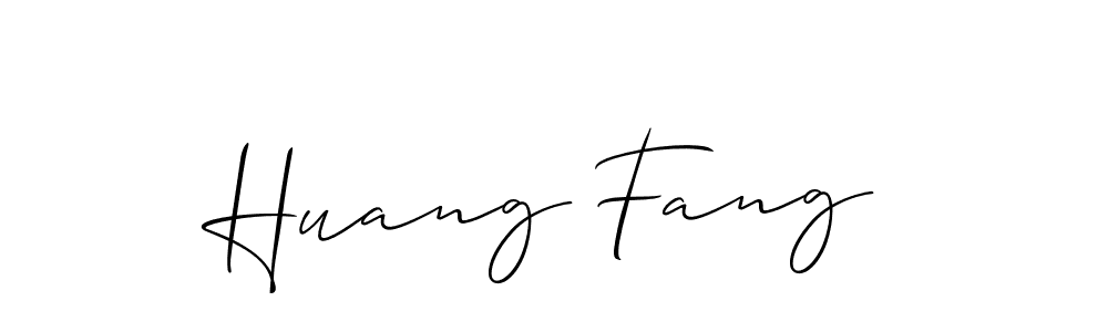 Make a beautiful signature design for name Huang Fang. Use this online signature maker to create a handwritten signature for free. Huang Fang signature style 2 images and pictures png