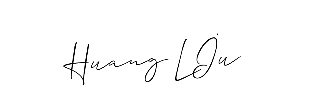 if you are searching for the best signature style for your name Huang Lİu. so please give up your signature search. here we have designed multiple signature styles  using Allison_Script. Huang Lİu signature style 2 images and pictures png