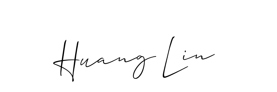 if you are searching for the best signature style for your name Huang Lin. so please give up your signature search. here we have designed multiple signature styles  using Allison_Script. Huang Lin signature style 2 images and pictures png