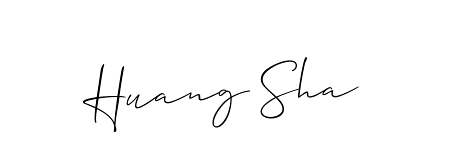 Similarly Allison_Script is the best handwritten signature design. Signature creator online .You can use it as an online autograph creator for name Huang Sha. Huang Sha signature style 2 images and pictures png