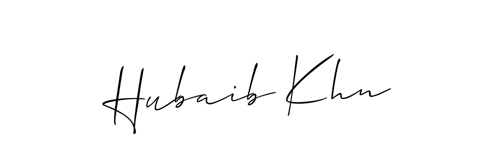 You can use this online signature creator to create a handwritten signature for the name Hubaib Khn. This is the best online autograph maker. Hubaib Khn signature style 2 images and pictures png