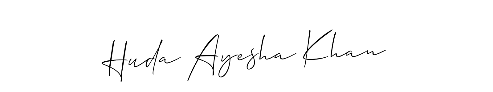 Check out images of Autograph of Huda Ayesha Khan name. Actor Huda Ayesha Khan Signature Style. Allison_Script is a professional sign style online. Huda Ayesha Khan signature style 2 images and pictures png
