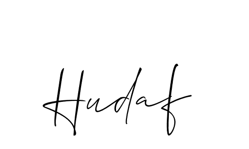 How to Draw Hudaf signature style? Allison_Script is a latest design signature styles for name Hudaf. Hudaf signature style 2 images and pictures png