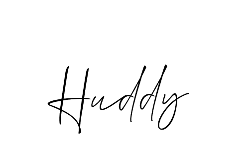 Make a beautiful signature design for name Huddy. Use this online signature maker to create a handwritten signature for free. Huddy signature style 2 images and pictures png
