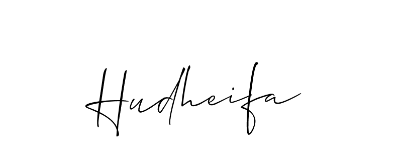 Once you've used our free online signature maker to create your best signature Allison_Script style, it's time to enjoy all of the benefits that Hudheifa name signing documents. Hudheifa signature style 2 images and pictures png