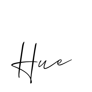 How to make Hue signature? Allison_Script is a professional autograph style. Create handwritten signature for Hue name. Hue signature style 2 images and pictures png