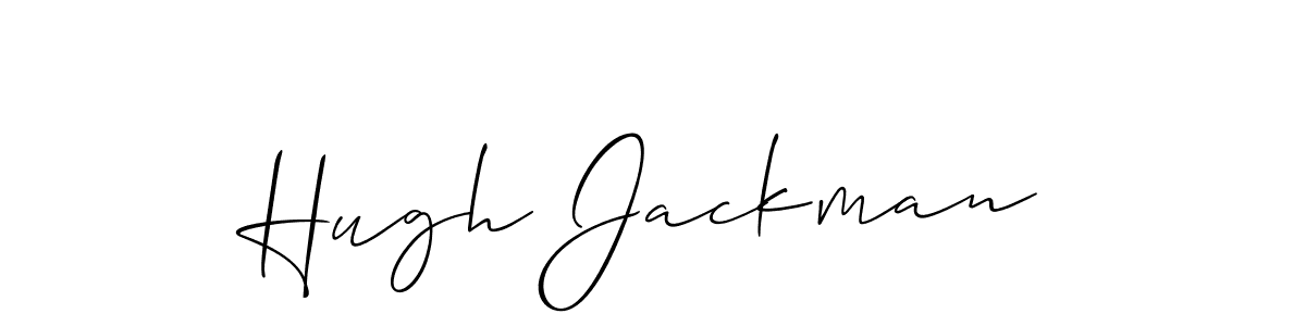 This is the best signature style for the Hugh Jackman name. Also you like these signature font (Allison_Script). Mix name signature. Hugh Jackman signature style 2 images and pictures png