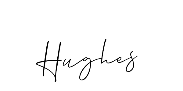 The best way (Allison_Script) to make a short signature is to pick only two or three words in your name. The name Hughes include a total of six letters. For converting this name. Hughes signature style 2 images and pictures png