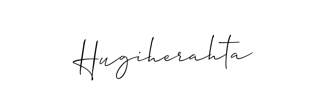 Once you've used our free online signature maker to create your best signature Allison_Script style, it's time to enjoy all of the benefits that Hugiherahta name signing documents. Hugiherahta signature style 2 images and pictures png