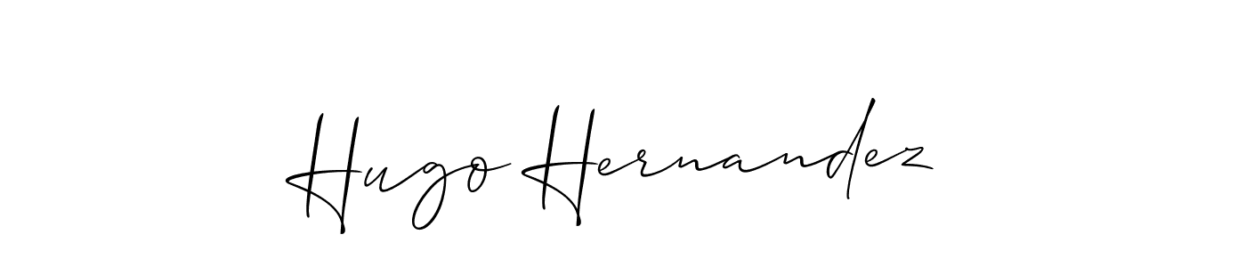 Similarly Allison_Script is the best handwritten signature design. Signature creator online .You can use it as an online autograph creator for name Hugo Hernandez. Hugo Hernandez signature style 2 images and pictures png