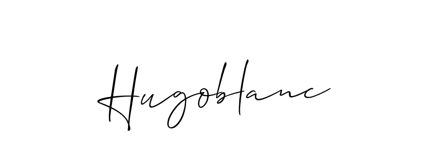 Make a beautiful signature design for name Hugoblanc. Use this online signature maker to create a handwritten signature for free. Hugoblanc signature style 2 images and pictures png