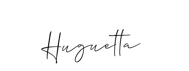 Also we have Huguetta name is the best signature style. Create professional handwritten signature collection using Allison_Script autograph style. Huguetta signature style 2 images and pictures png