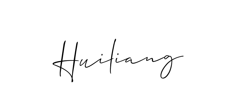 It looks lik you need a new signature style for name Huiliang. Design unique handwritten (Allison_Script) signature with our free signature maker in just a few clicks. Huiliang signature style 2 images and pictures png