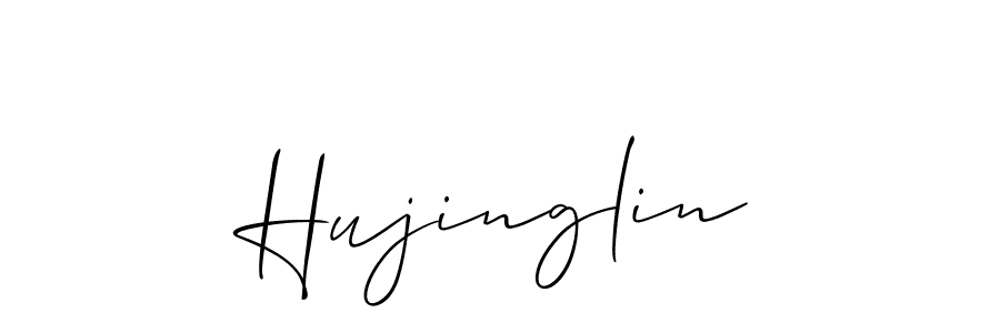 This is the best signature style for the Hujinglin name. Also you like these signature font (Allison_Script). Mix name signature. Hujinglin signature style 2 images and pictures png