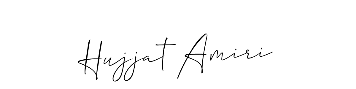 It looks lik you need a new signature style for name Hujjat Amiri. Design unique handwritten (Allison_Script) signature with our free signature maker in just a few clicks. Hujjat Amiri signature style 2 images and pictures png