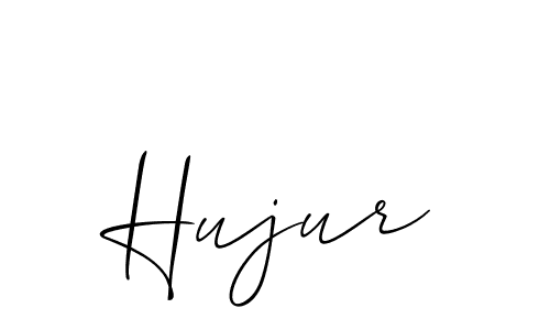 Allison_Script is a professional signature style that is perfect for those who want to add a touch of class to their signature. It is also a great choice for those who want to make their signature more unique. Get Hujur name to fancy signature for free. Hujur signature style 2 images and pictures png