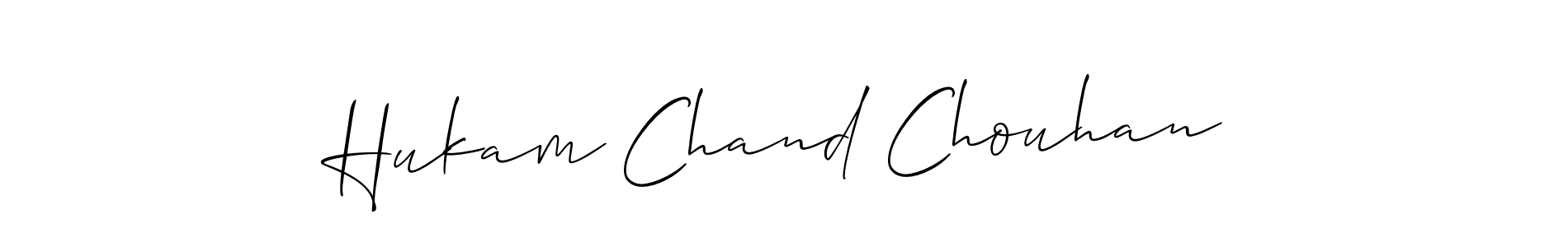 You can use this online signature creator to create a handwritten signature for the name Hukam Chand Chouhan. This is the best online autograph maker. Hukam Chand Chouhan signature style 2 images and pictures png