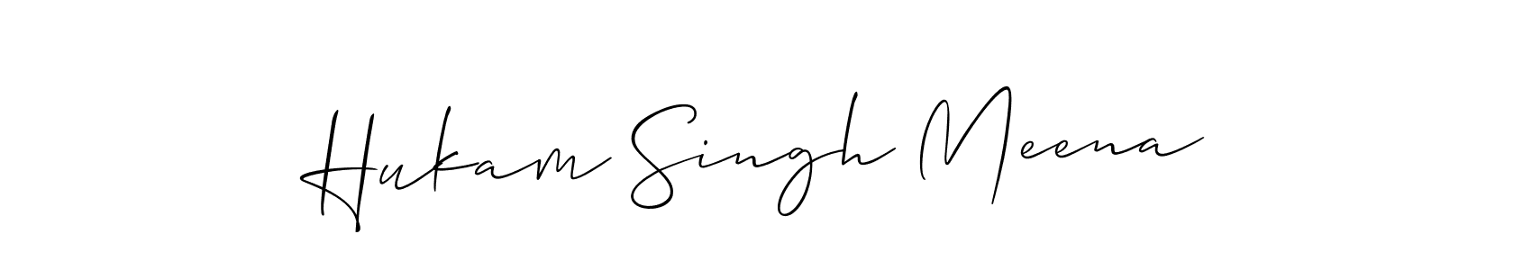 Make a beautiful signature design for name Hukam Singh Meena. Use this online signature maker to create a handwritten signature for free. Hukam Singh Meena signature style 2 images and pictures png