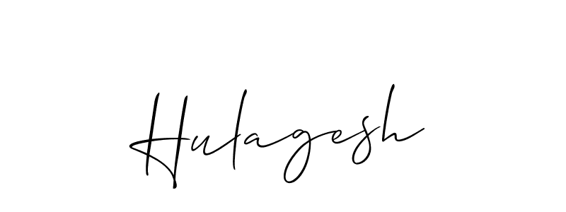 Similarly Allison_Script is the best handwritten signature design. Signature creator online .You can use it as an online autograph creator for name Hulagesh. Hulagesh signature style 2 images and pictures png
