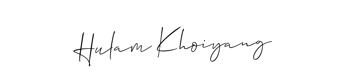 See photos of Hulam Khoiyang official signature by Spectra . Check more albums & portfolios. Read reviews & check more about Allison_Script font. Hulam Khoiyang signature style 2 images and pictures png