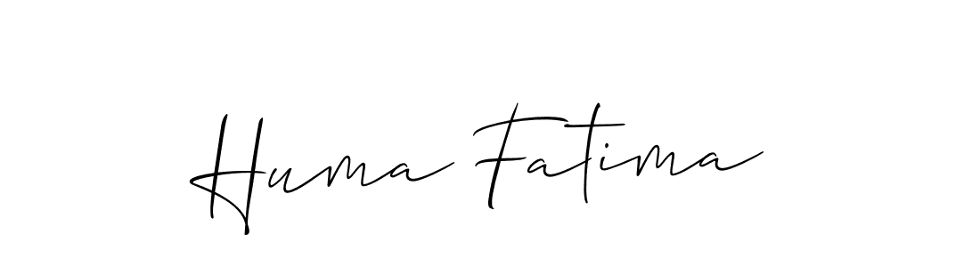 You can use this online signature creator to create a handwritten signature for the name Huma Fatima. This is the best online autograph maker. Huma Fatima signature style 2 images and pictures png