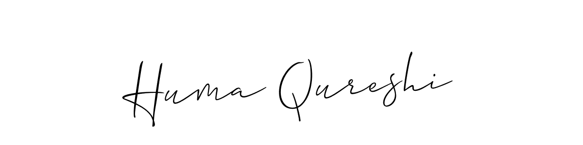 How to Draw Huma Qureshi signature style? Allison_Script is a latest design signature styles for name Huma Qureshi. Huma Qureshi signature style 2 images and pictures png