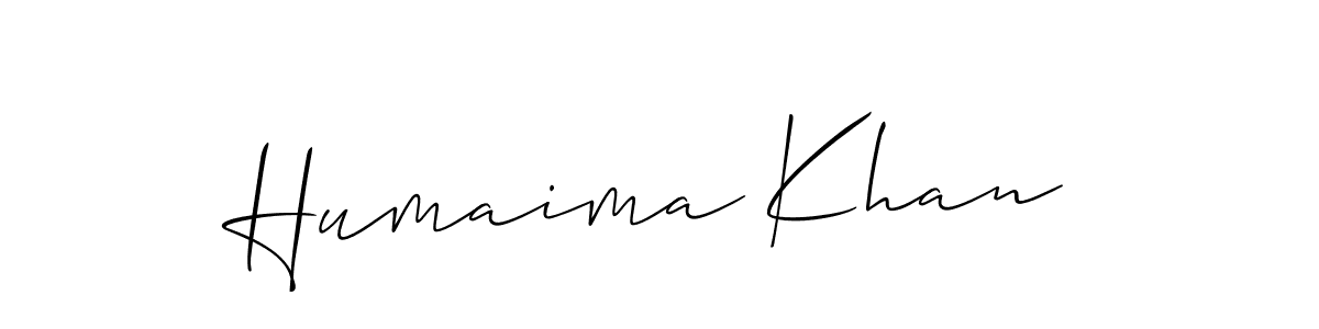 Once you've used our free online signature maker to create your best signature Allison_Script style, it's time to enjoy all of the benefits that Humaima Khan name signing documents. Humaima Khan signature style 2 images and pictures png