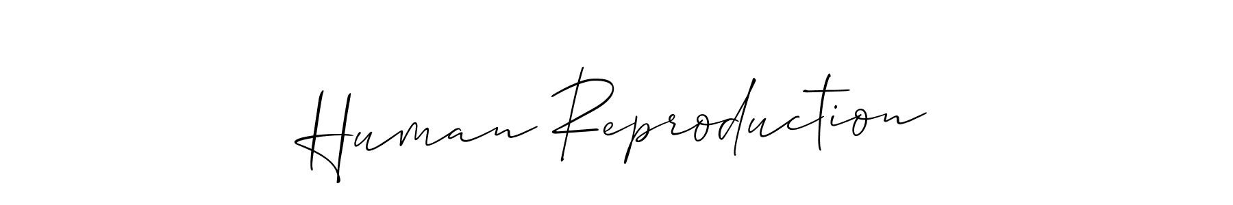 Make a beautiful signature design for name Human Reproduction. Use this online signature maker to create a handwritten signature for free. Human Reproduction signature style 2 images and pictures png